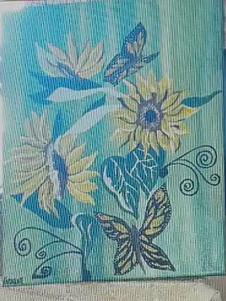 Sunflowers and Butterflies