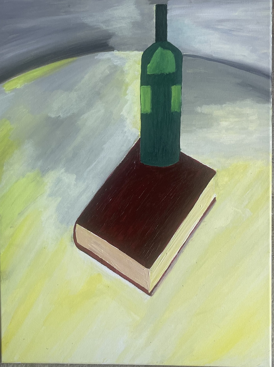 Bottle and Book