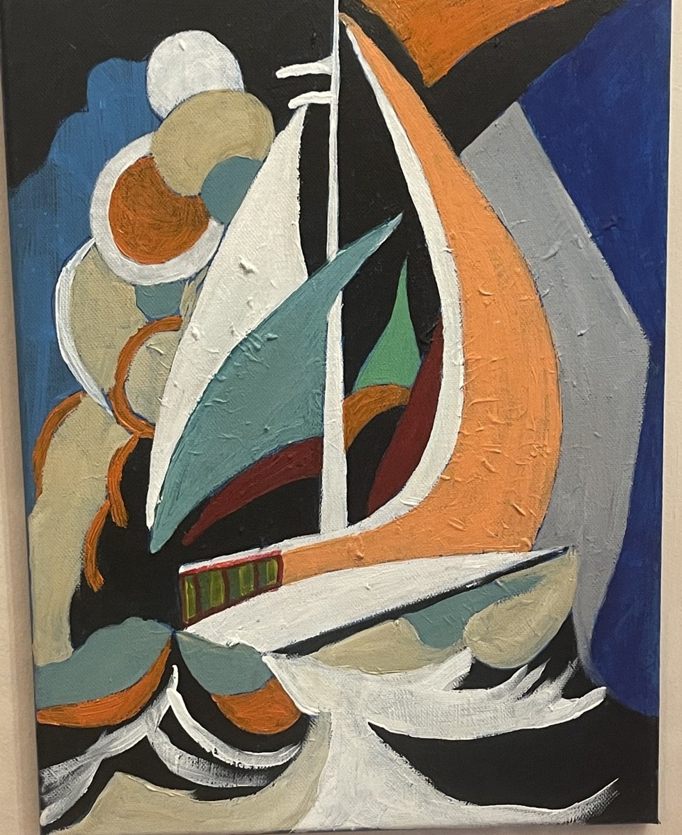 Cubist Sailboat