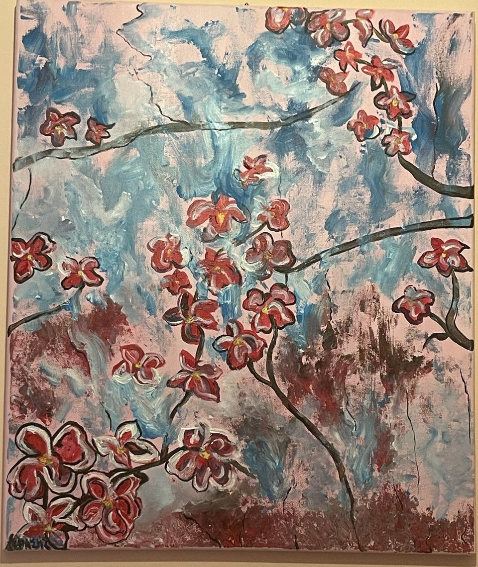 Blossoms in Blue
