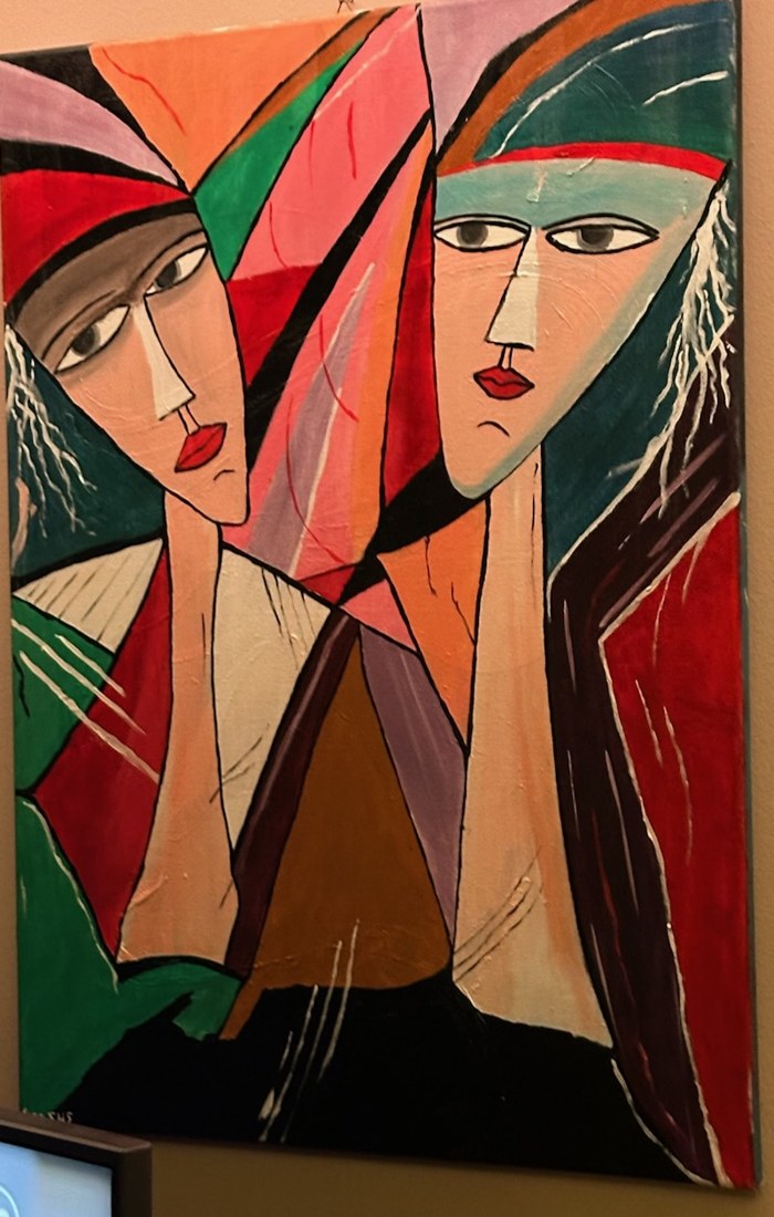 Two in Crimson
