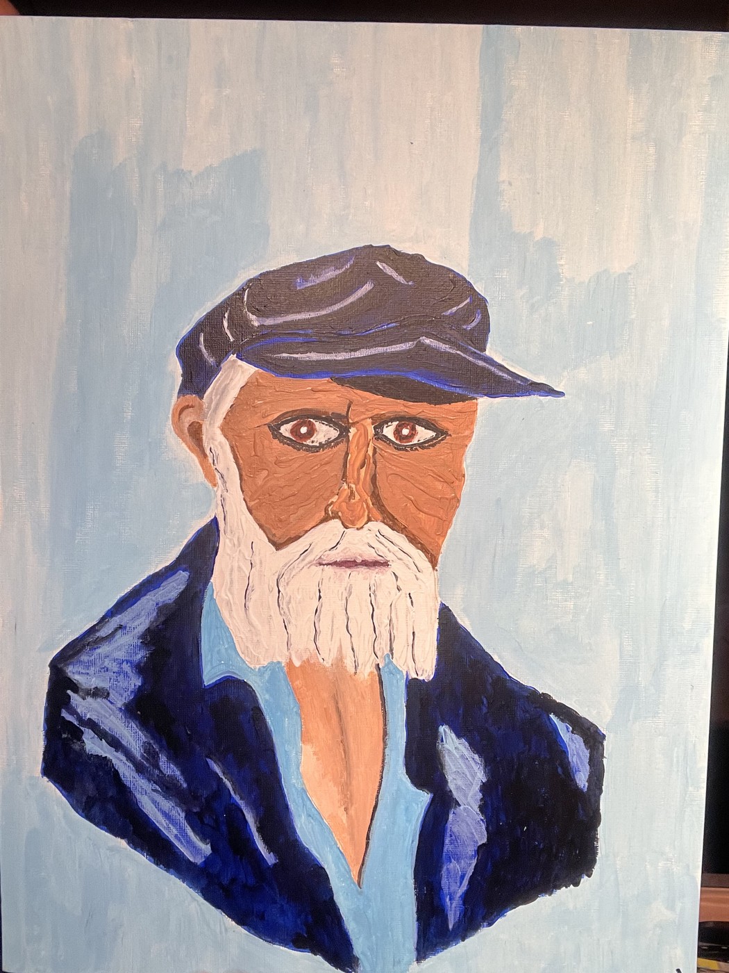 Fisherman in the Blue Cap